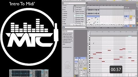 Ableton Live 9 Tutorial for Beginners: Intro To Midi - With DJ Rap