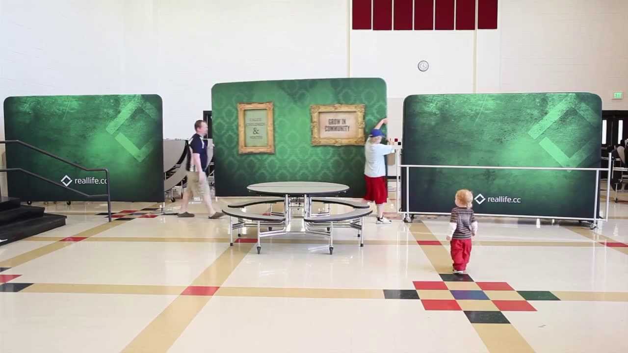 Church Plant Room Divider Teardown