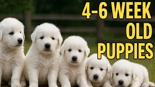 Raising Puppies – What Happens Between 4 to 6 Weeks Old