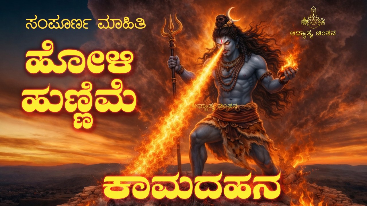 ಹೋಳಿ ಹುಣ್ಣಿಮೆ ಕಾಮದಹನ ಸಂಪೂರ್ಣ ಮಾಹಿತಿ | Holi Hunnime Kama Dahana Complete Information | Holi