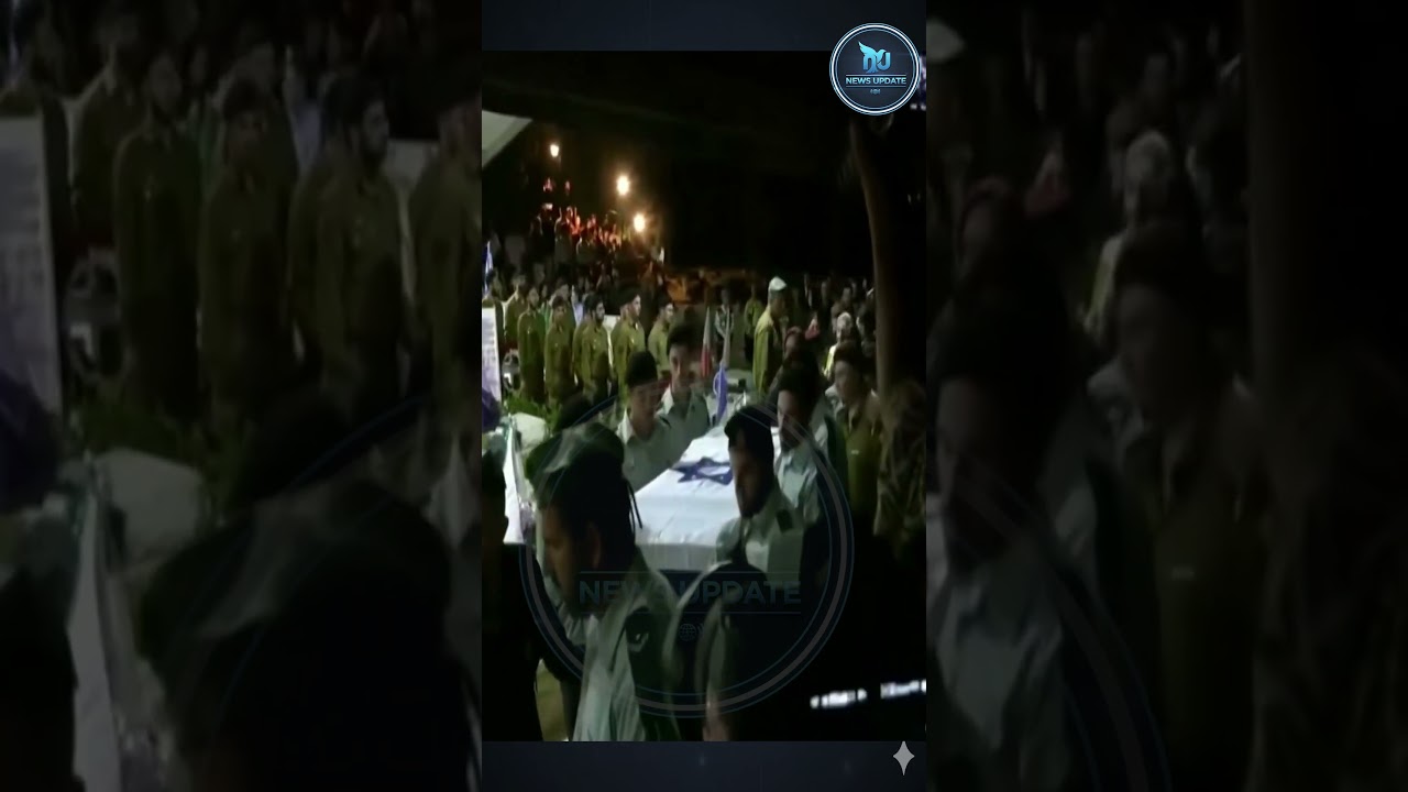 Israeli Hostage Capt  Daniel Peretz Body of Oct  7 Hero Laid to Rest Days After Exchange