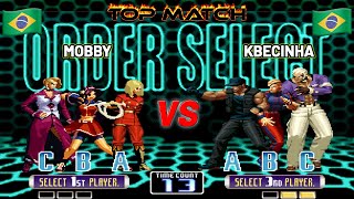 KOF 2002 - MOBBY vs KBECINHA  Top Match Brasil screenshot 4