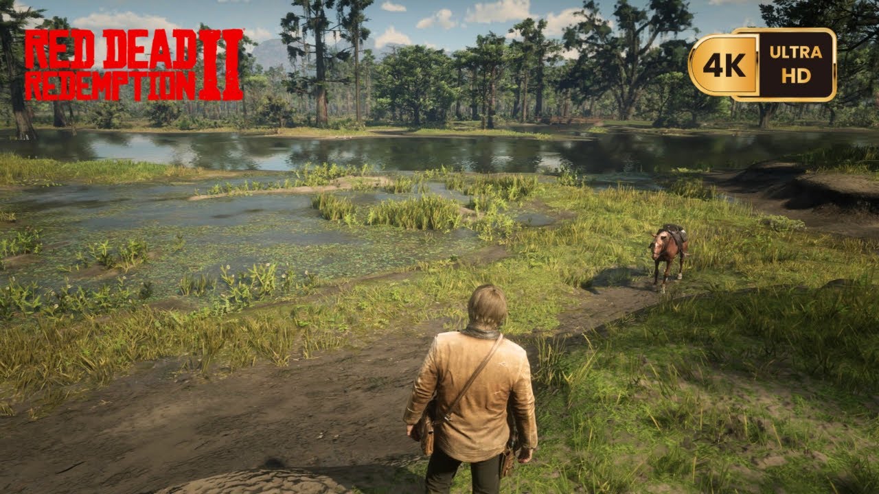 Red Dead Redemption 2 – Bayou Walk With Gators (PS5 4K)