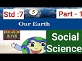 Class 7 Social Science Unit 5 Our Earth Part 1