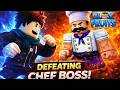 I bought two swords to defeat the Chef boss