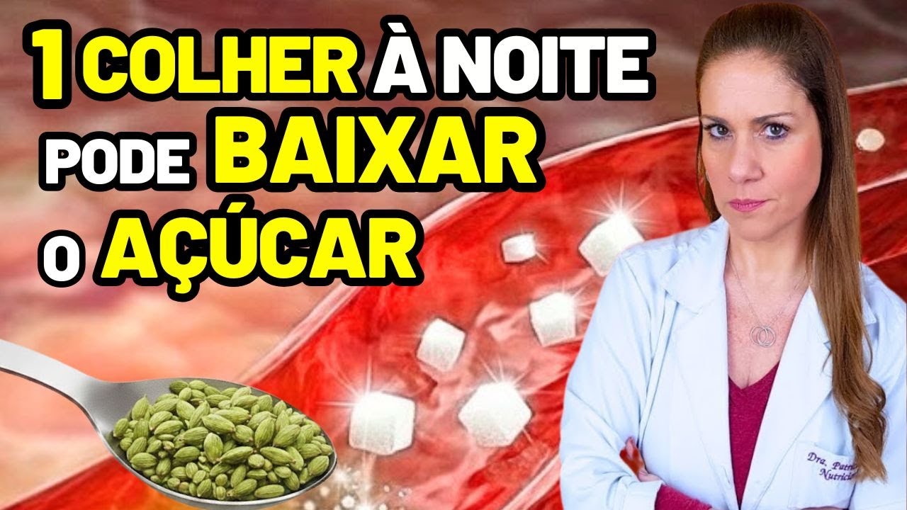 1 Colher à Noite - Evita Pico de Açúcar Enquanto Você Dorme!