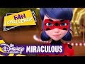 DISNEY CHANNEL FAN CHALLENGE - Miraculous | Disney Channel