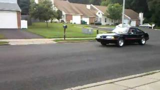 87 Mustang Lx 5.0 launch