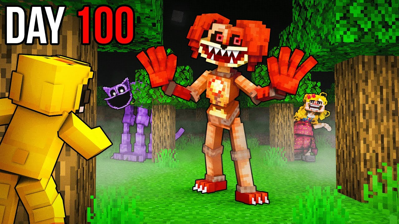 I Survived a SCARY DOGDAY MAZE in Minecraft
