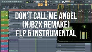 Ariana Grande Miley Cyrus Lana Del Rey  Dont Call Me Angel njbzx Remake karaoke Instrumental