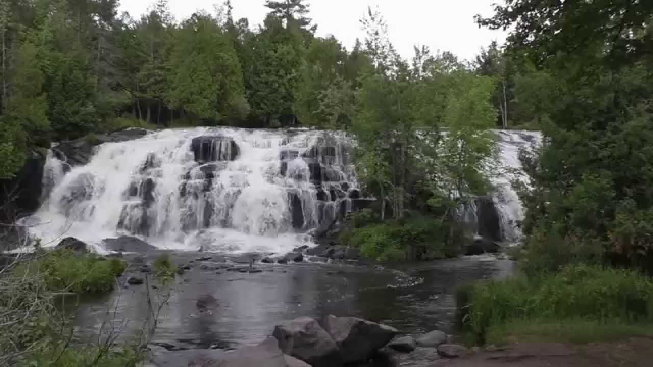 Michigan Waterfalls, Porcupine Mountains wilderness state park, Agate