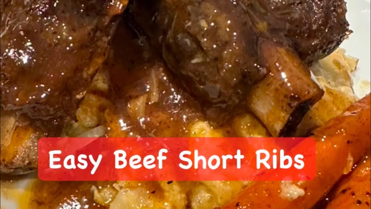 Easy recipe beef short ribs | Yummy and easy to prepare || #youtube # ...