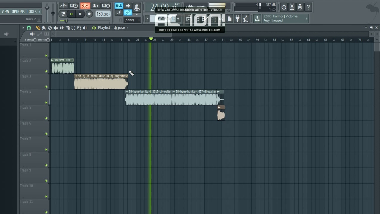 98 bpm  - Bonita J. Balvin, Jowell & Randy  ft dj jose