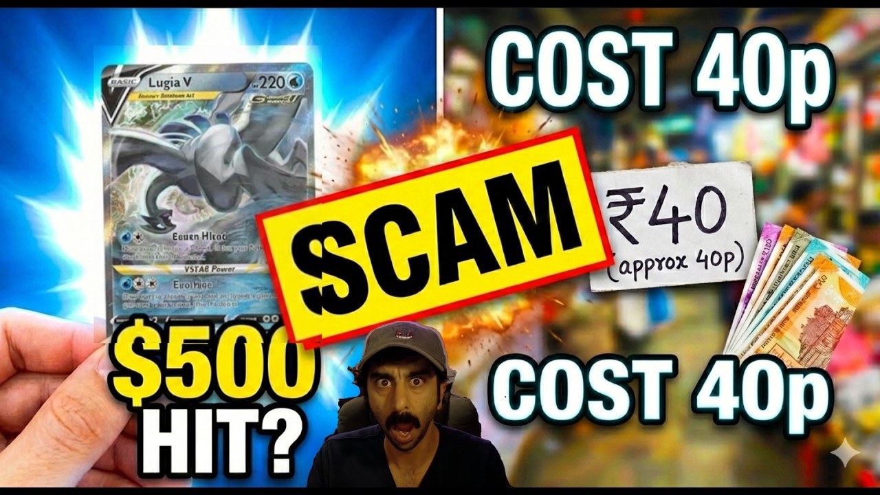 I Found a "$500" Pokémon Card for 40p in India!? 