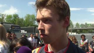 2016 Spain Post Race Channel 4: Daniil Kvyat