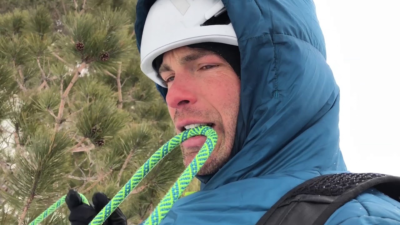 First Ascent Ice Climbing in Baxter State Park, Maine.