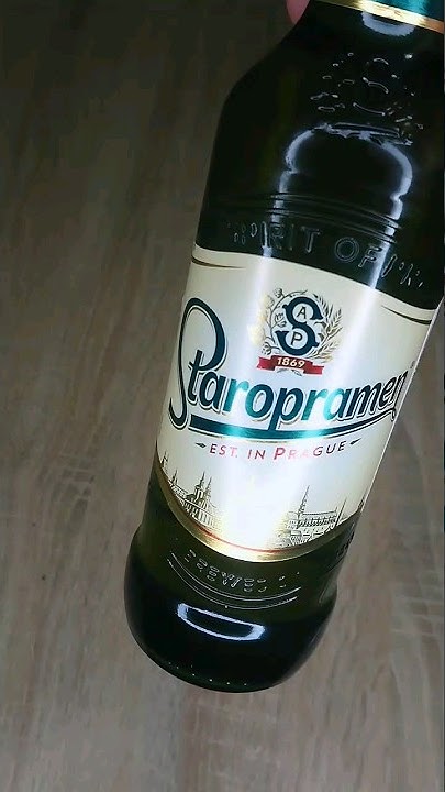 Чеське пиво Staropramen #ukraine #beer #beerfriday #shorts - YouTube