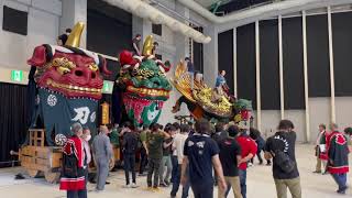 唐津くんちの曳山がアルピノに引っ越し 展示場建て替えのため ２０２１年９月１９日 Youtube