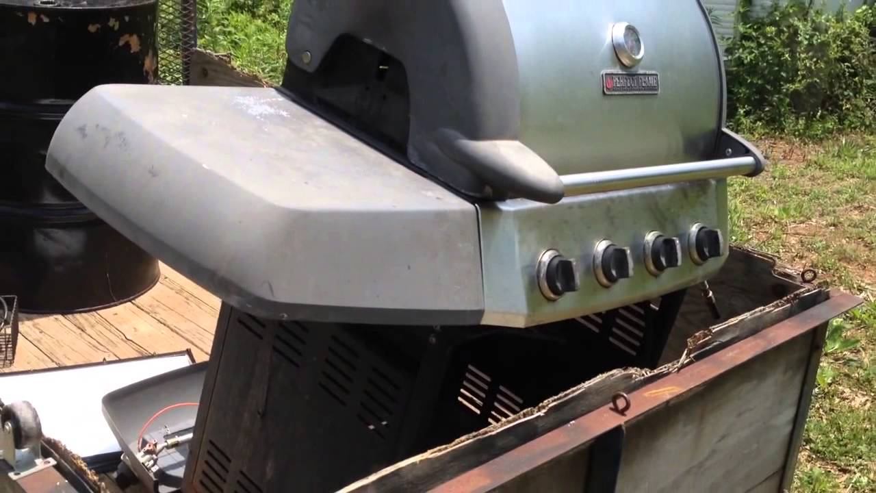 Scrapping A Bar-B-Que Grill And Getting The Most Value