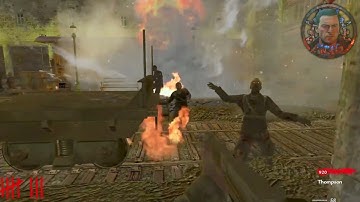 UNDEAD NAZI TRAIN STATION | Call of Duty World at War Custom Zombie Map | Rage 2