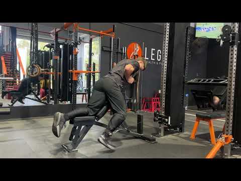 Chest-supported cable kickback
