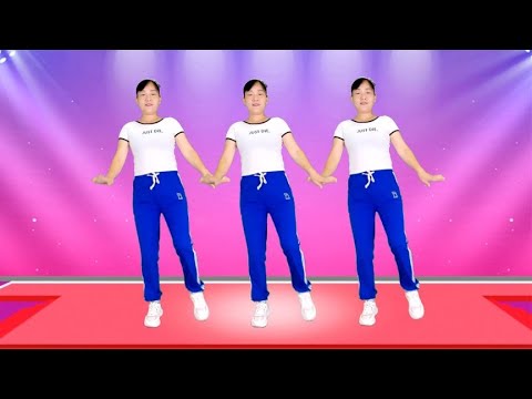 DJ广场舞《曾经痴情爱过你》伤感情歌，动感时尚附教学