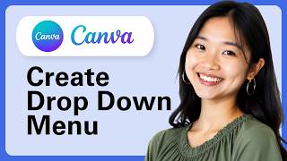 How To Create Drop Down Menu In Canva Website (Step By Step)