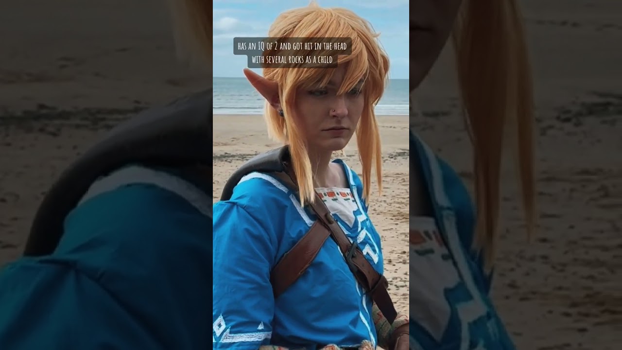 IQ of 2 - Link in real life - The Legend of Zelda Breath of the Wild Cosplays