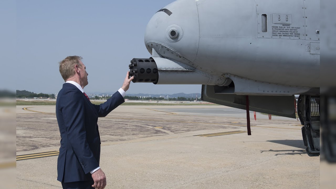 SECDEF Visits Osan Air Base and USFK Installations
