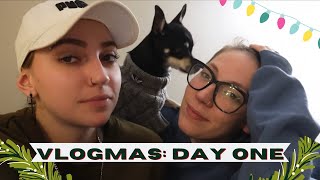 VLOGMAS DAY 1  | Lesbian Couple | LGBTQ 