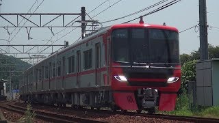 ♯67【名鉄】ニューフェイス!9500系9501F試運転 名電赤坂付近通過