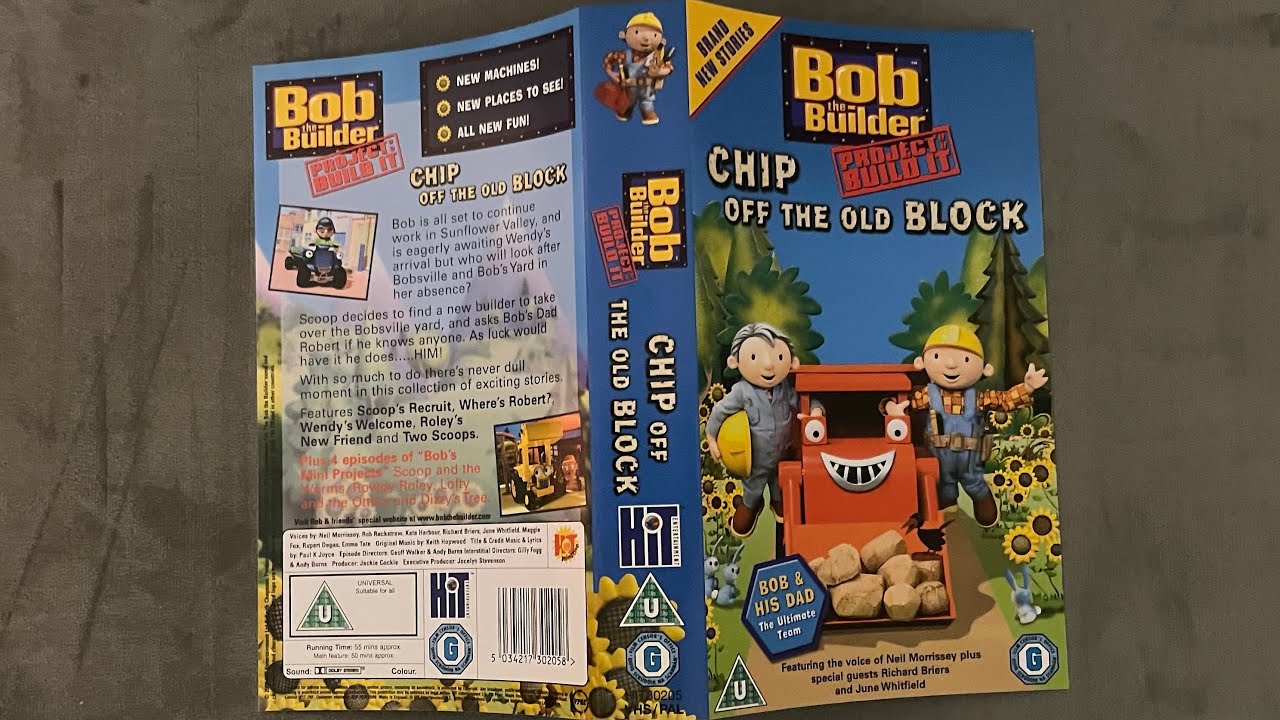 Opening & Closing to Bob the Builder: Chip Off the Old Block (2005 VHS UK)
