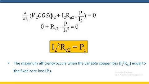 4 EE206 3 8 Condition for maximum efficiency Presented by Nitin Kumar Jangir GPC Hanumangarh
