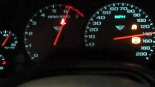 Kyle Surgent,aka Stonabones69 1000 HP Nitrous C5 Corvette on Dyno to 160 MPH, 4th gear pull