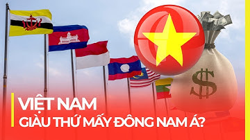 VIỆT NAM GIÀU THỨ MẤY ĐÔNG NAM Á? TOP NỀN KINH TẾ LỚN NHẤT KHU VỰC