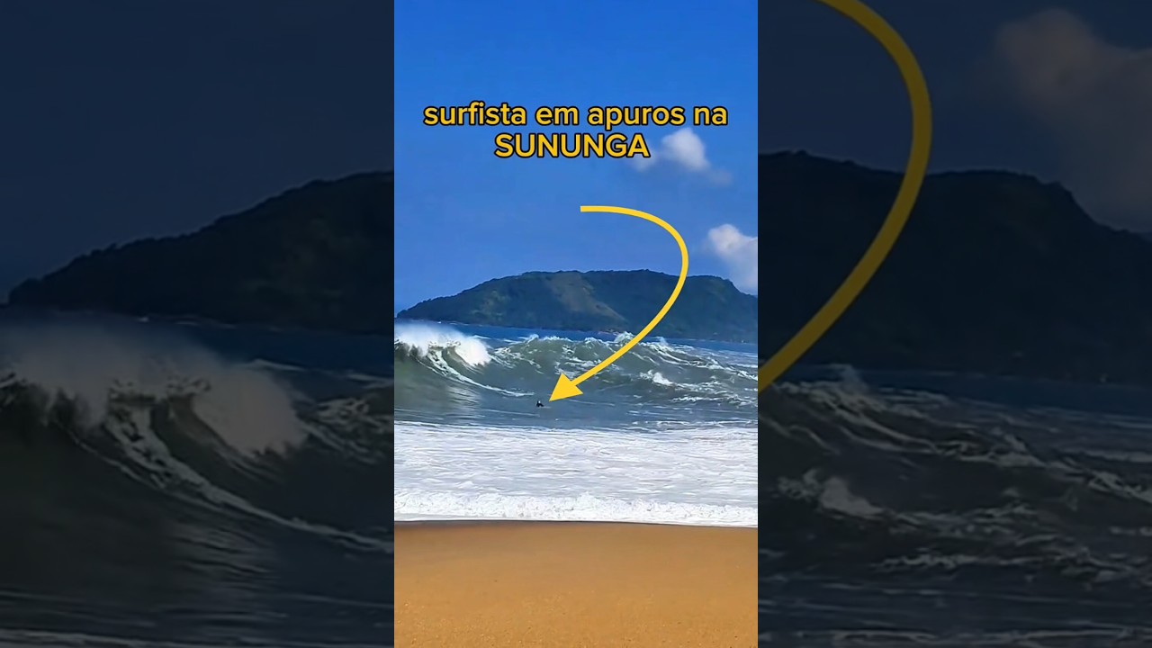 a praia mais perigosa do litoral de são Paulo não perdoa 