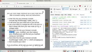 Connect Magic Webstore to your own node
I explain how to do it.
Try it out!
bc1qefhunyf8rsq77f38k07hn2e5njp0acxhlheksn Connect Magic Webstore to your own node