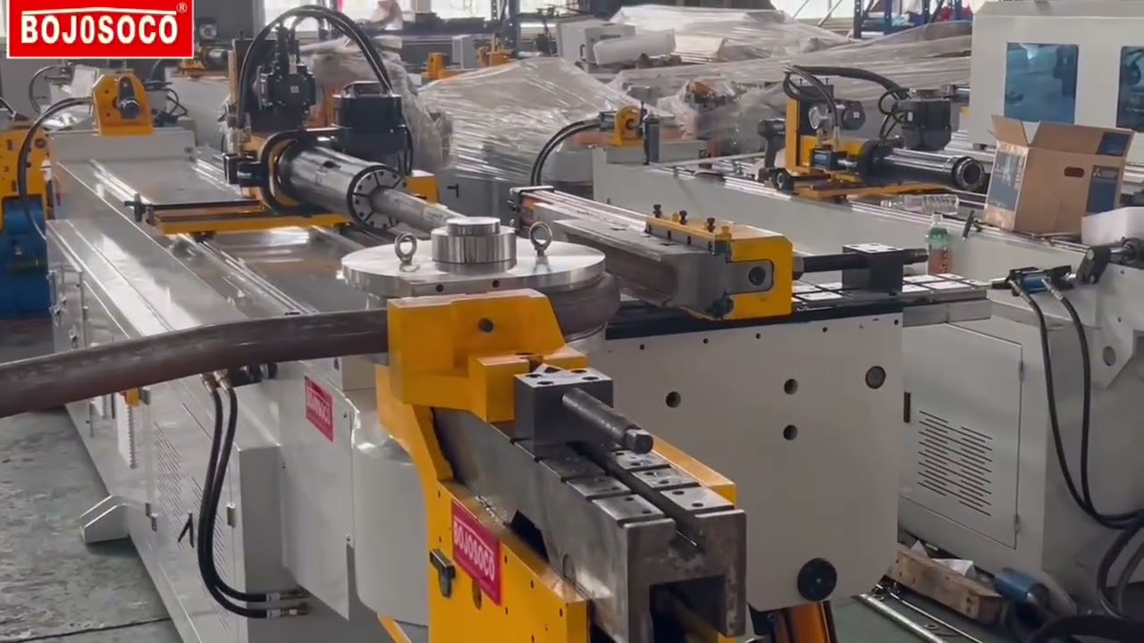 High-power multi-function CNC pipe bender, suitable for bending various profiles