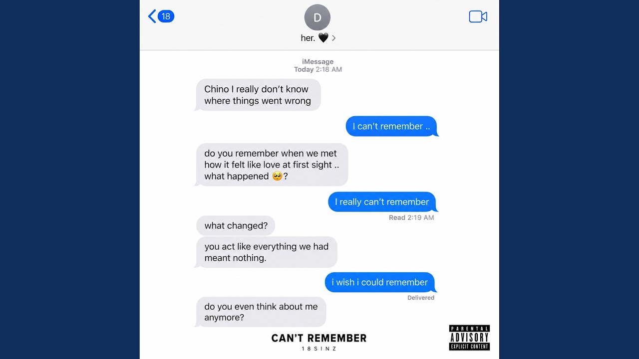 Watch Cant remember on YouTube Watch Cant remember on YouTube