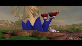 Sonic Unleashed Werehog Falling Screams