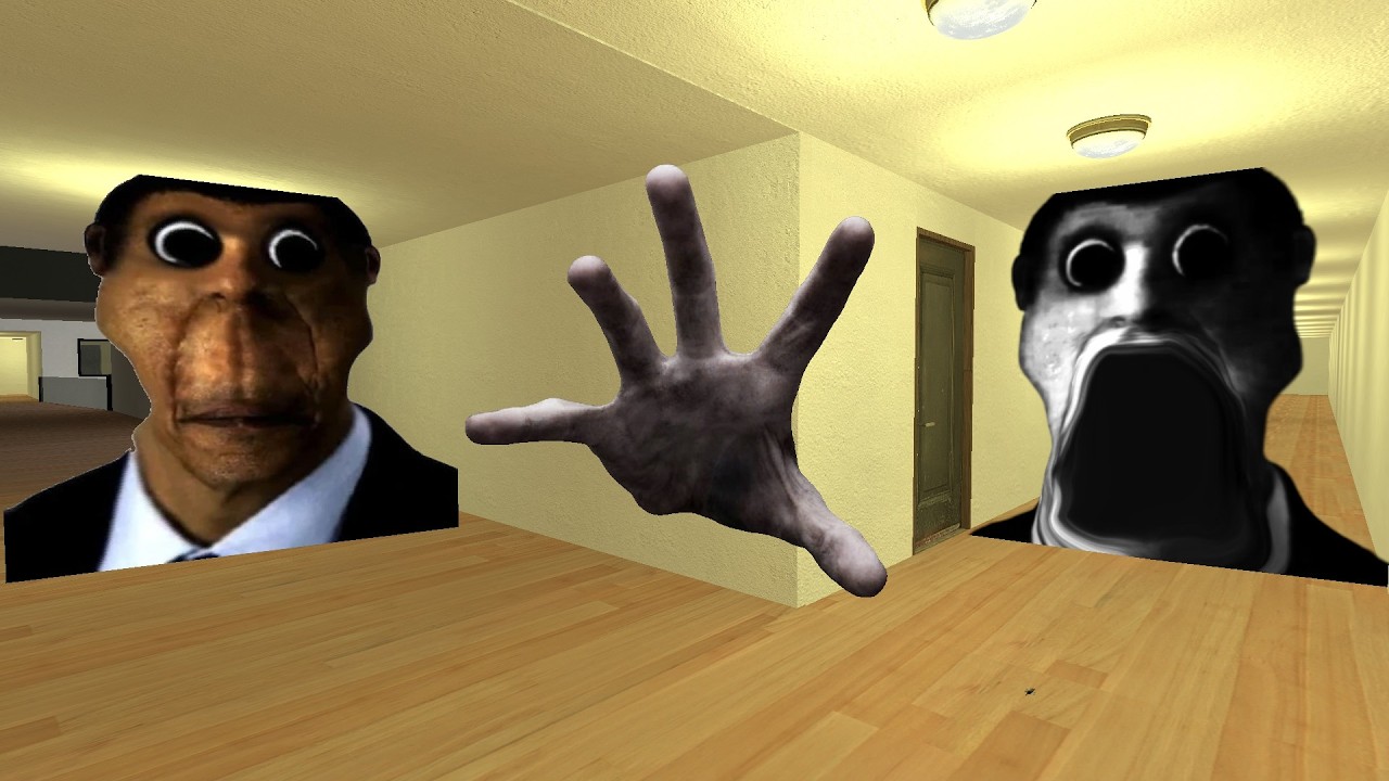 GMOD TOO MUCH NEXTBOTS CHASED ME ALL BOTS IN HOTEL ROOMS #gmod_#nextbots