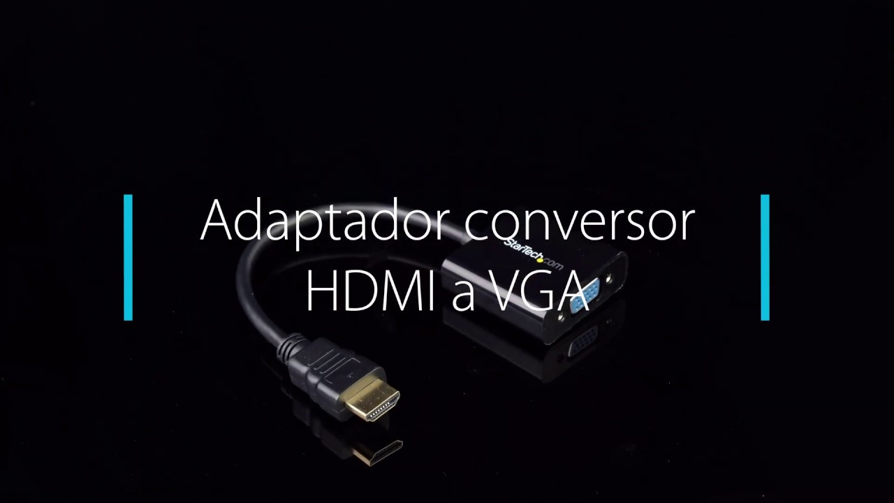 StarTech Conversor Escritorio/Laptop/Ultrabook 1920x1080 HDMI/VGA -  Adaptador | COOLMOD