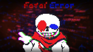 [A Fatal!Error Sans Megalo] Failed Creation  - Animated