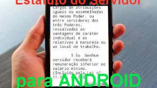 Estatuto do Servidor Público para Android