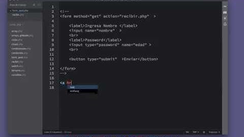 Formularios / Método GET