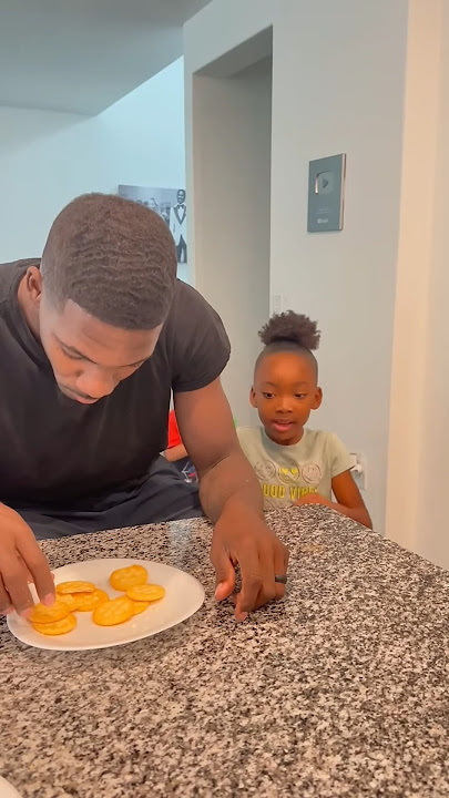 Dad thought daughter wanted his food #shorts #kids #comedy #fry #funny