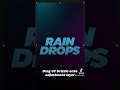 Create Rain Drops in After Effects