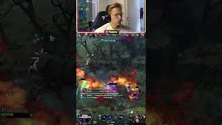Topson Shows Crazy Way To Impact Even on Low HP in Dota 2 #dota2 #gaming #outplay