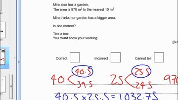 AQA Maths Higher Nov 2014 Calc Q19