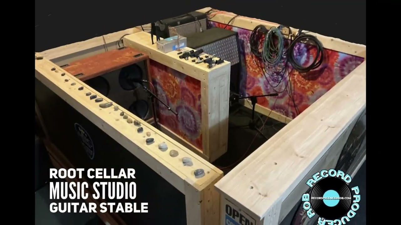 Guitar re-amp day with Futon at RCMS! ⚡️🎸